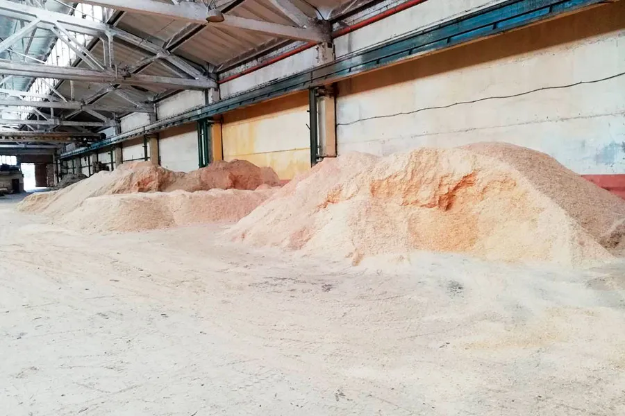 Производство древесной муки в Новом Уренгое